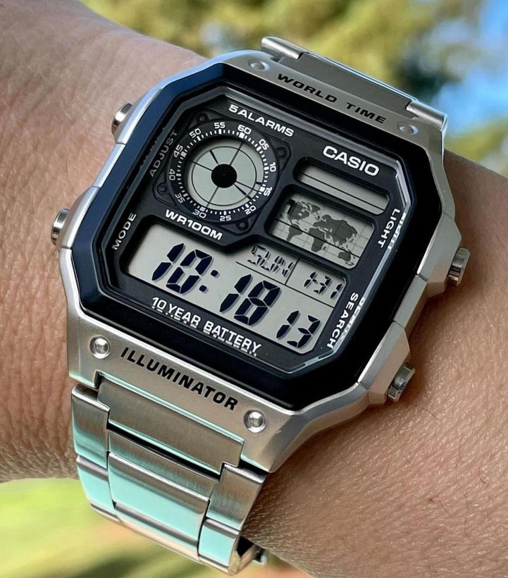 ساعت کاسیو جهان نماcasio-ae-1200whd-1a