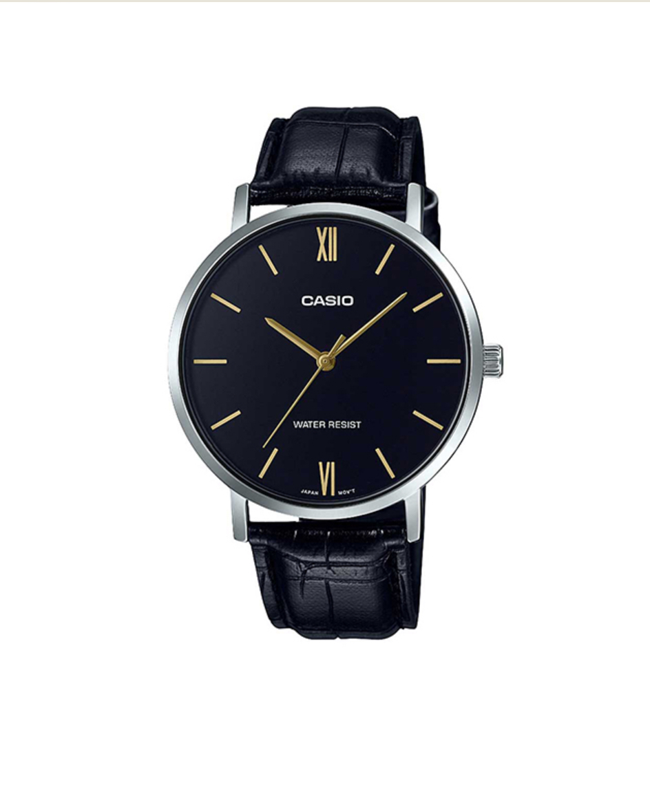 ساعت مچی مردانه کاسیو مدل CASIO-MTP-VT01L-1B