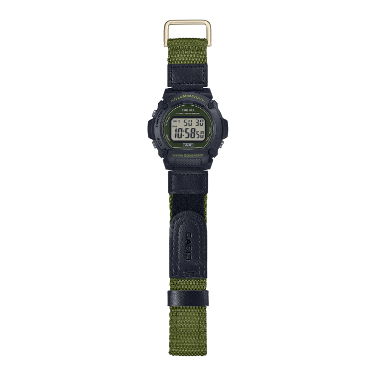 ساعت مچی کاسیو مدل CASIO-W-219HB-3AVDF