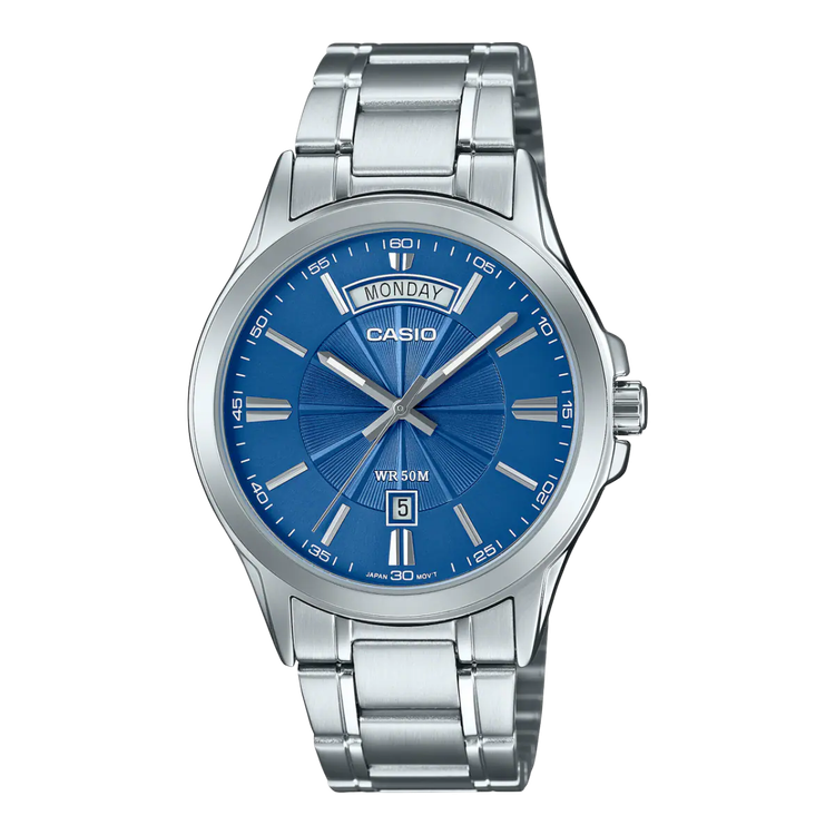 ساعت مچی مردانه کاسیو مدل CASIO-MTP-1381D-2A