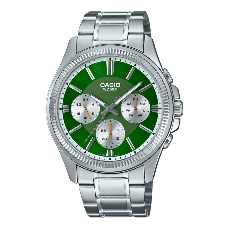 ساعت مچی مردانه کاسیو مدل CASIO-MTP-1375D-3AVDF