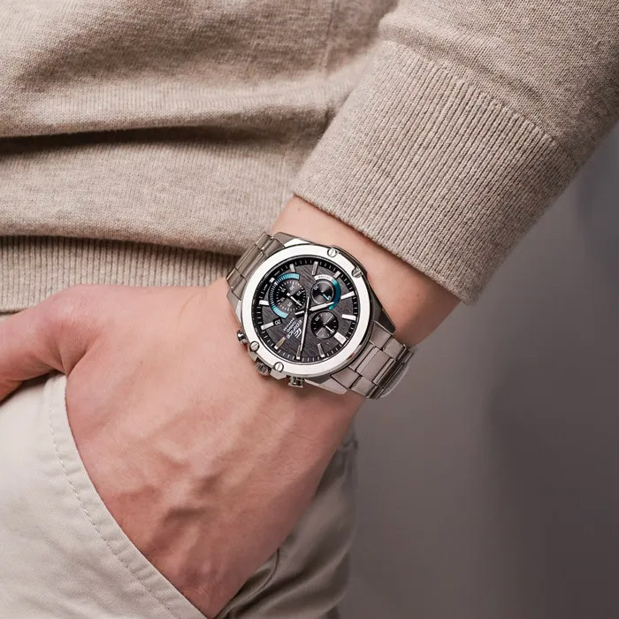 ساعت مچی مردانه EDIFICE کاسیو مدل CASIO-EFR-S567D-1A