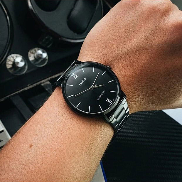 ساعت مچی مردانه General مدل CASIO-MTP-VT01B-1BUDF