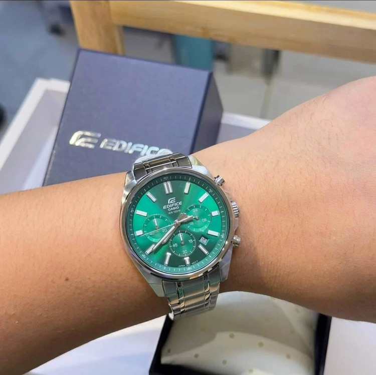 ساعت مچی مردانه EDIFICE مدل CASIO-EFV-650D-3AVUDF