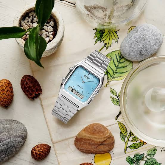 ساعت مچی کاسیو مدل CASIO-AQ-230A-2A1