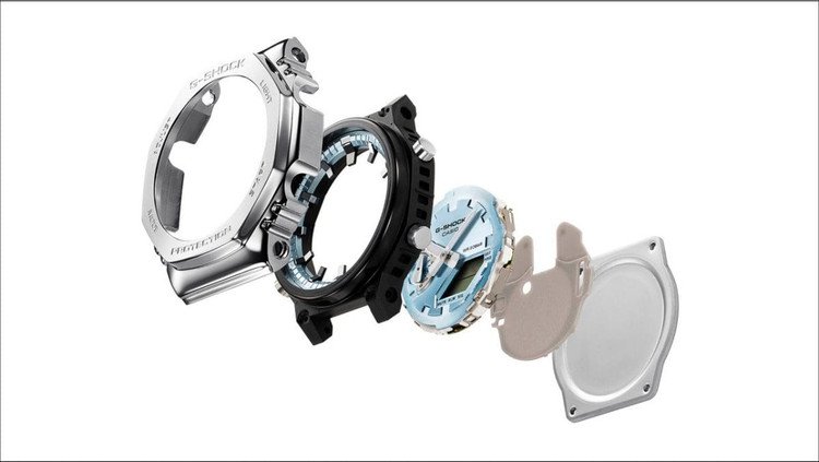 ساعت مچی مردانه G-SHOCK کاسیو مدل CASIO-GM-2110D-2BDR