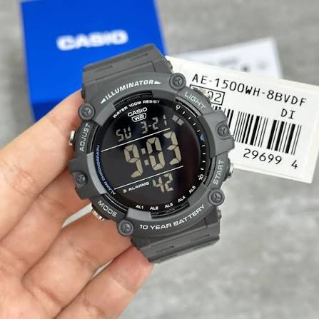 ساعت مچی مردانه کاسیو مدل CASIO-AE-1500WH-8B