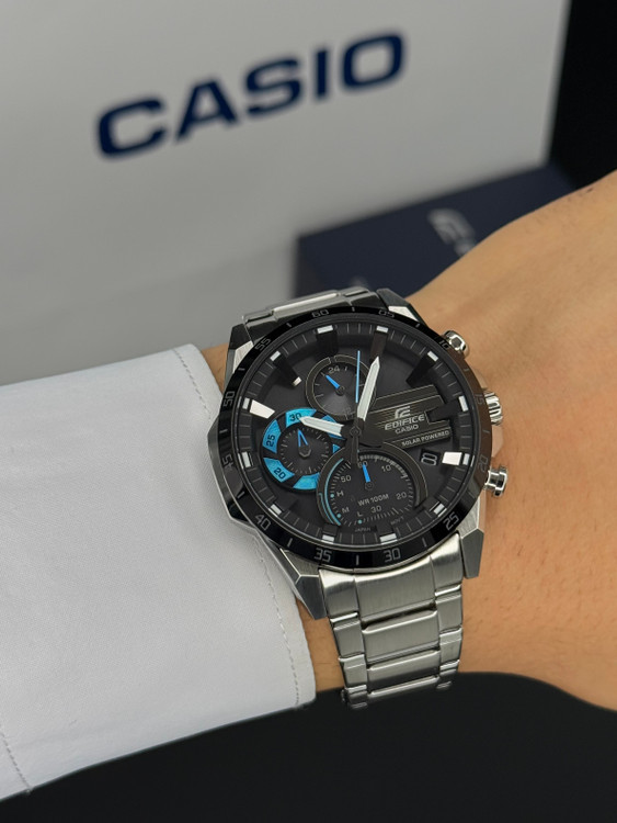 ساعت مچی مردانه EDIFICE مدل CASIO -EQS-940DB-1BVUDF