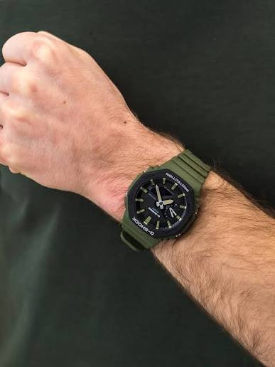 ساعت مچی مردانه G-SHOCK کاسیو مدل CASIO-GA-2110SU-3A
