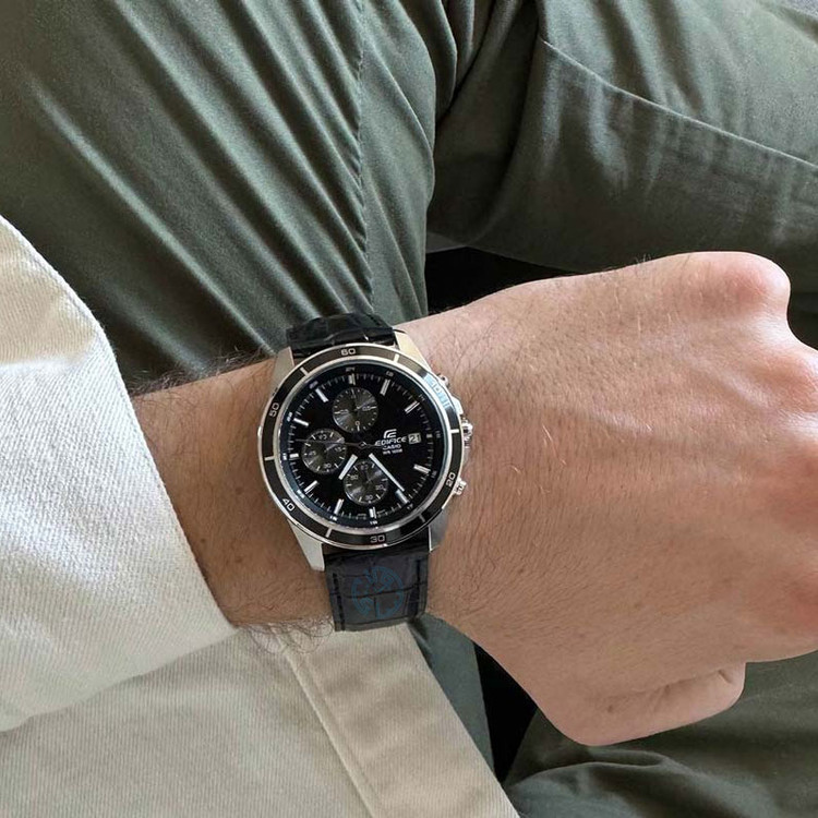 ساعت مچی مردانه EDIFICE کاسیو مدل CASIO-EFR-526L-1A