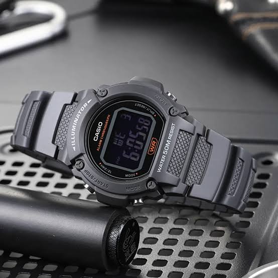 ساعت مچی کاسیو مدل CASIO-W-219H-8B