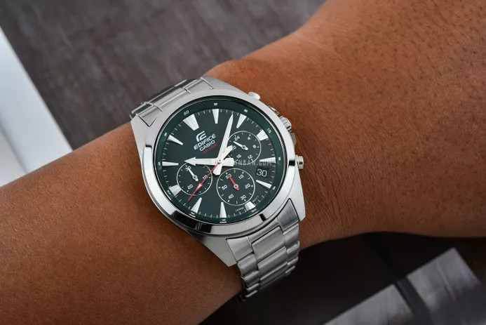 ساعت مچی مردانه EDIFICE مدل CASIO-EFV-630D-3AVUDF
