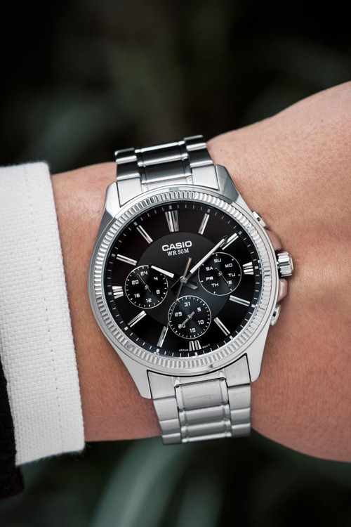 ساعت مردانه کاسیو اورجینال رفرانس MTP-1375d-1A