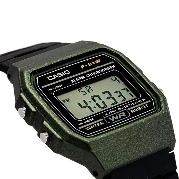 ساعت کاسیو مردانه اف91 اورجینال مدل F-91WM-3A