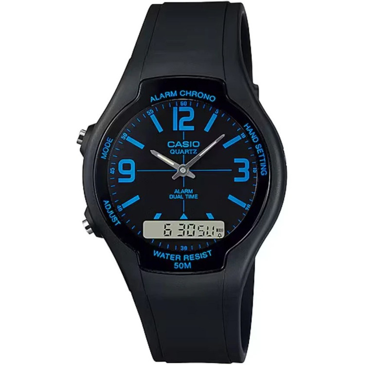 ساعت مچی مردانه کاسیو مدل CASIO-AW-90H-2B
