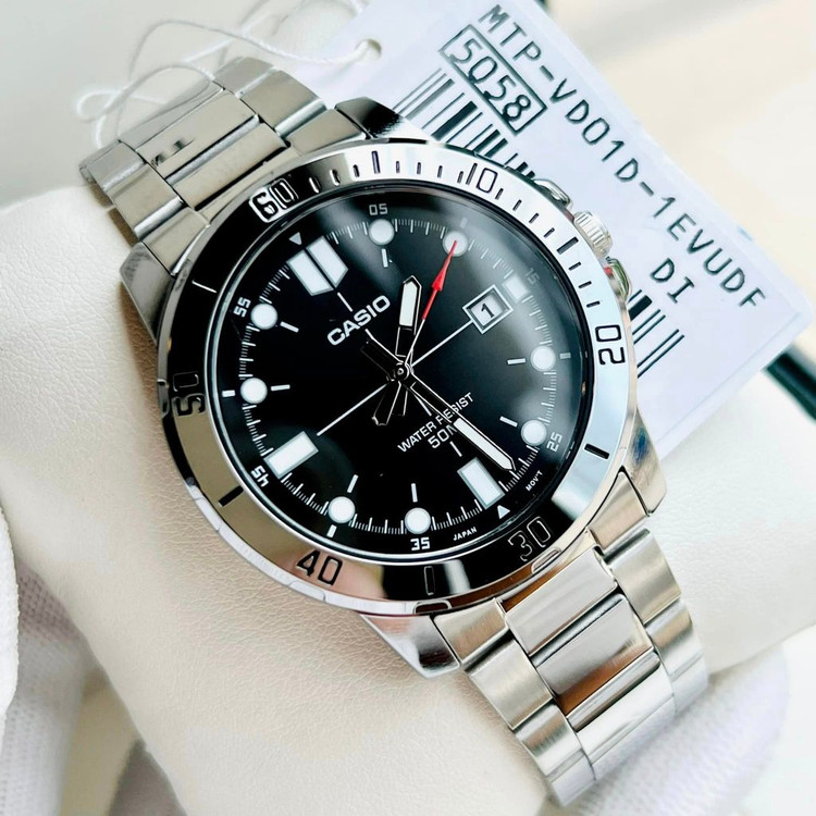 ساعتمچی مردانه کاسیو CASIO مدل CASIO MTP-VD01D-1E