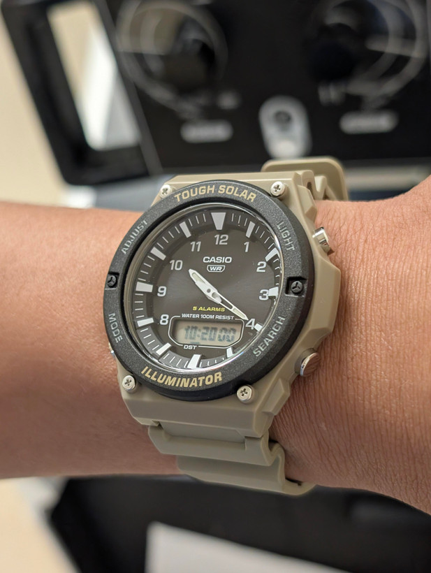 ساعت مچی مردانه کاسیو CASIO AQ-S820W-5AV