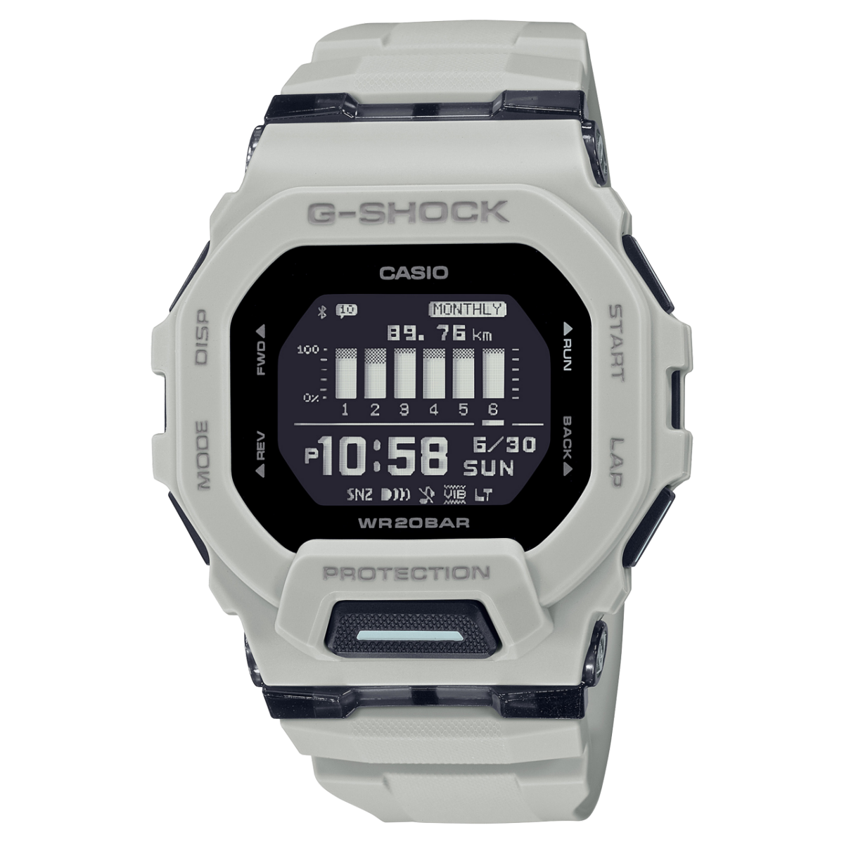 ساعت کاسیو مردانه G-Shock، مدل CASIO-GBD-200UU-9DR، مقاوم و بادوام