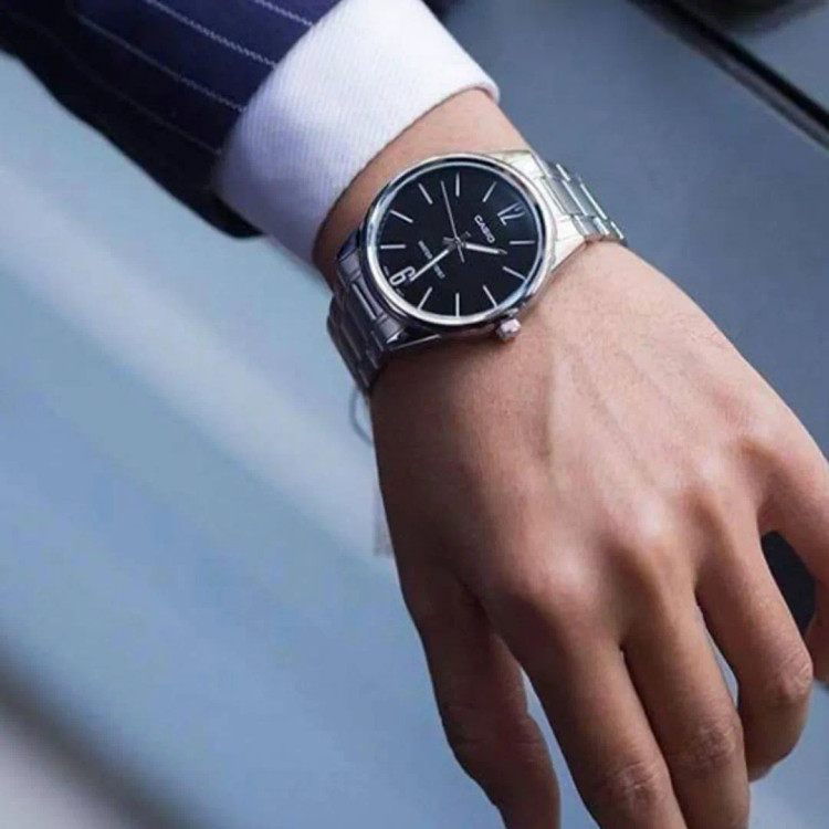 ساعت مچی مردانه کاسیو مدل CASIO-MTP-V005D-1B