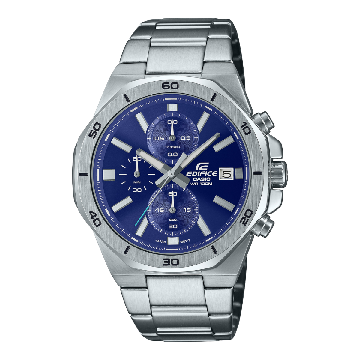 ساعت مچی مردانه EDIFICE کاسیو مدل CASIO-EFV-640D-2AVUDF